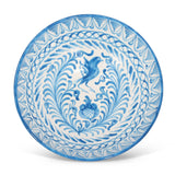 Hand Painted Lebrillo Large Bowl, Sky Blue