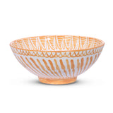 Hand Painted Lebrillo Large Bowl, Peach