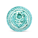 Hand Painted Lebrillo Small Bowl, Green