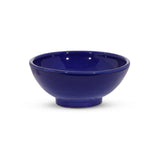 Hand Painted Small Bowl, Blue Glaze