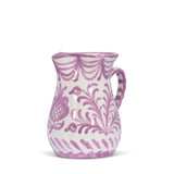 Hand Painted Small Pitcher, Lilac