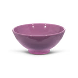 Hand Painted Medium Bowl, Lilac Glaze