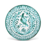 Hand Painted Lebrillo Medium Bowl, Green