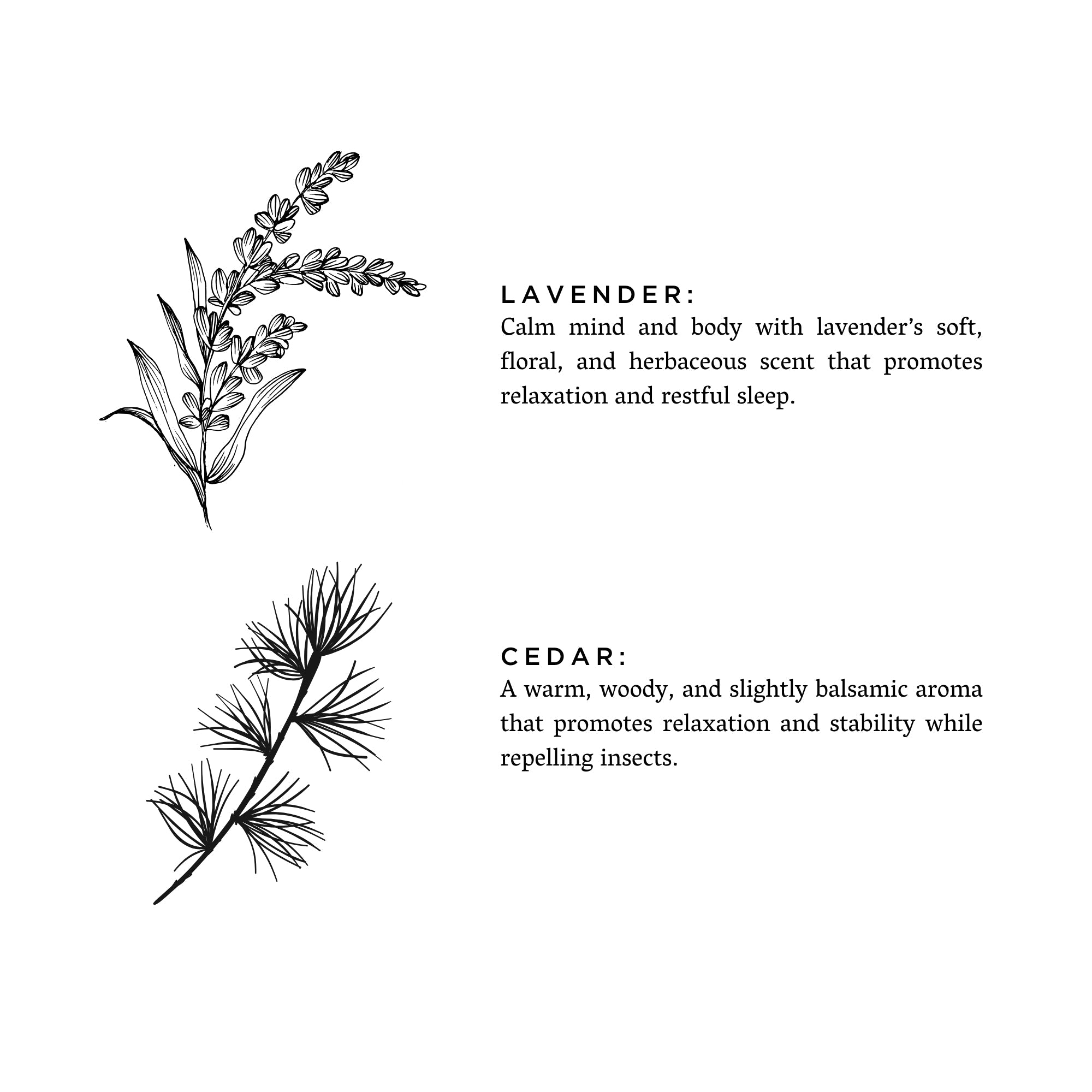 Linen Spray | Lavender + Cedar