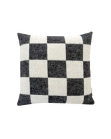 Cushion Cover CHECKERBOARD Black / White 20 x 20in