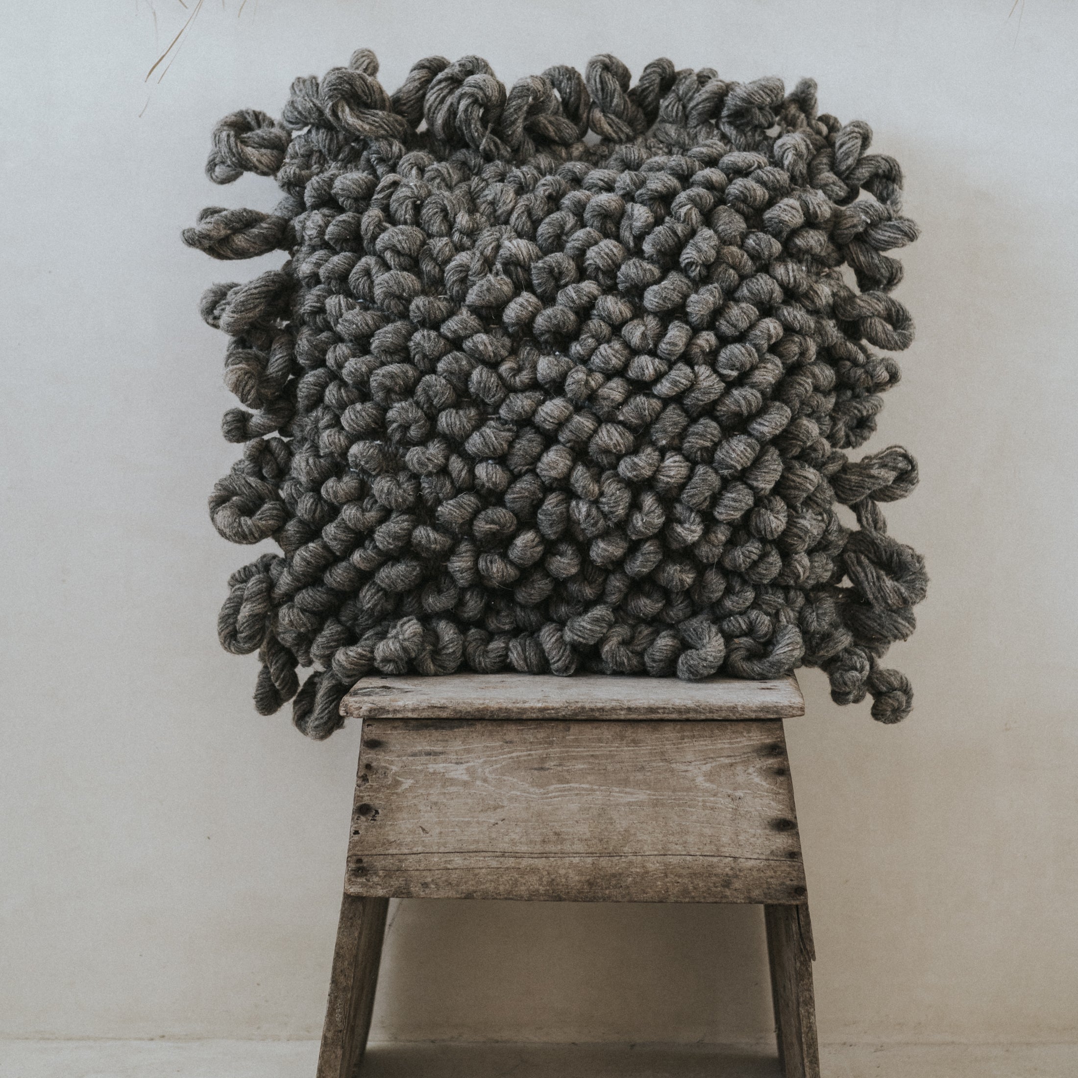 Muyal Handwoven Wool Pillow