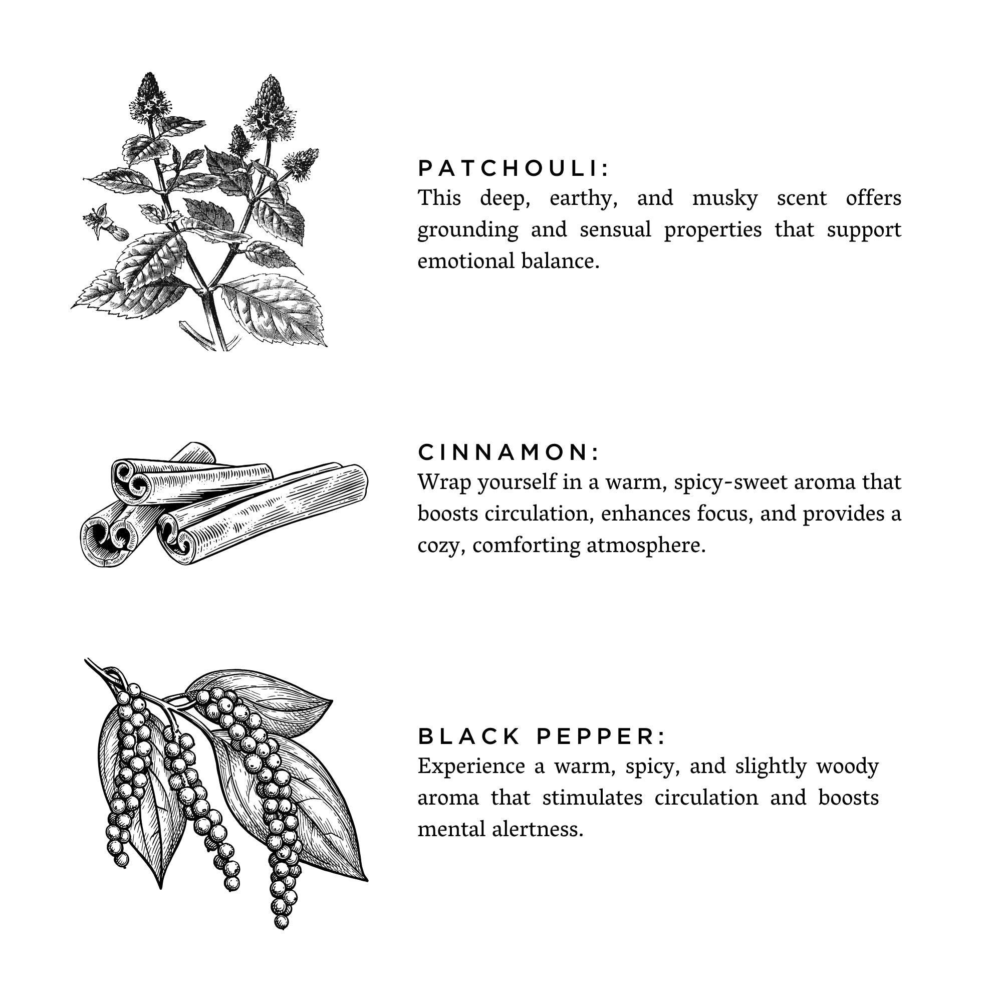Moonglow | Patchouli + Cinnamon + Black Pepper