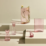 Mr. & Mrs. Night Water Set | Short Dusty Rose