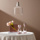 Mr. & Mrs. Night Water Set | Short Dusty Rose
