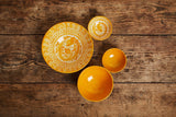 Hand Painted Small Bowl, Yellow