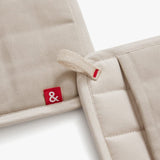The Potholders in Oat White