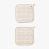 The Potholders in Oat White