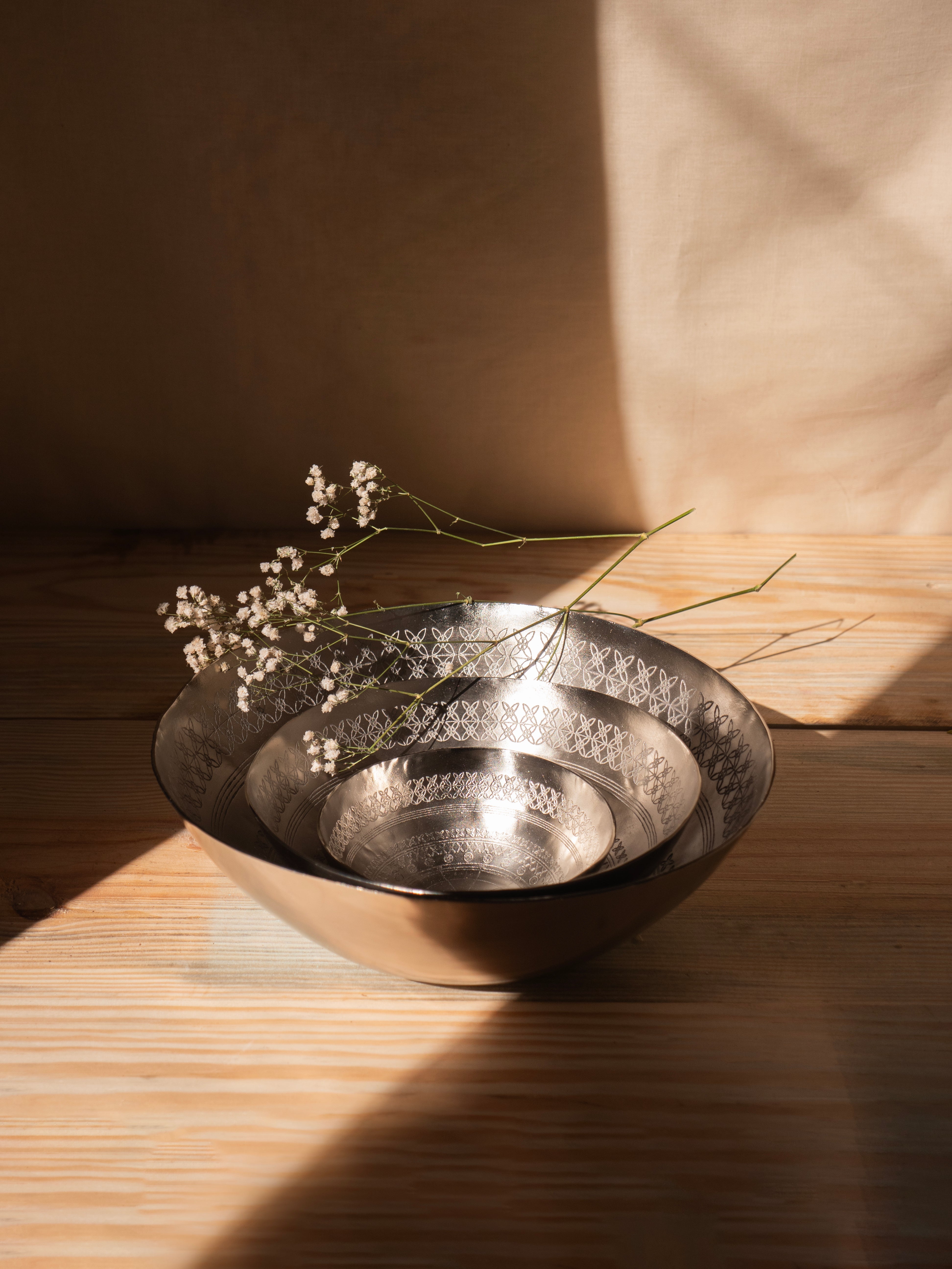Mandala Bowls Assorted (Set of 3)