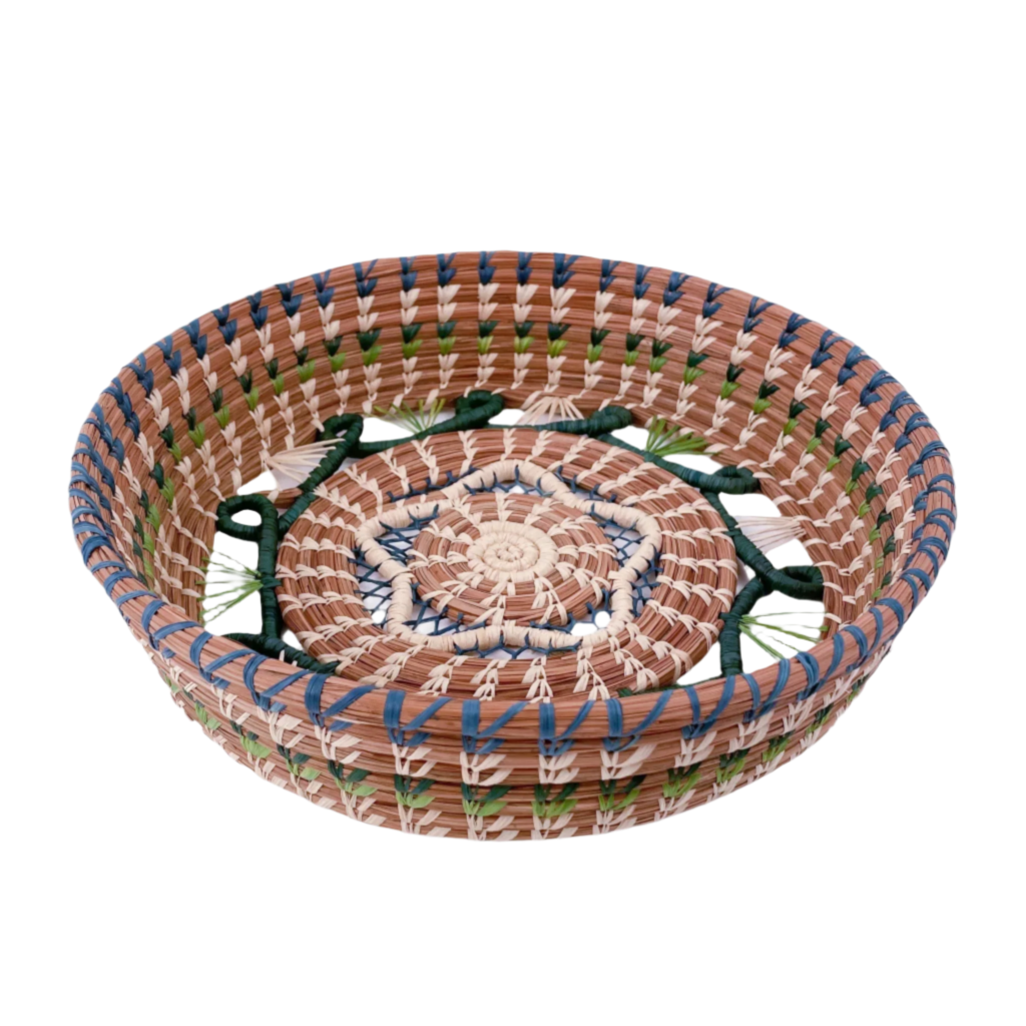 Cristina Basket in Green