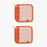 The Potholders in Paprika Red
