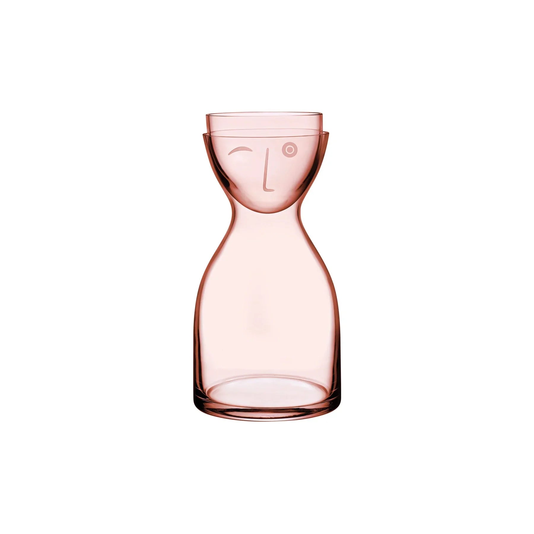 Mr. & Mrs. Night Water Set Short Dusty Rose