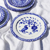Hand Painted Lebrillo Dinner Plate, Blue