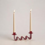 Helen Red Candle Holder
