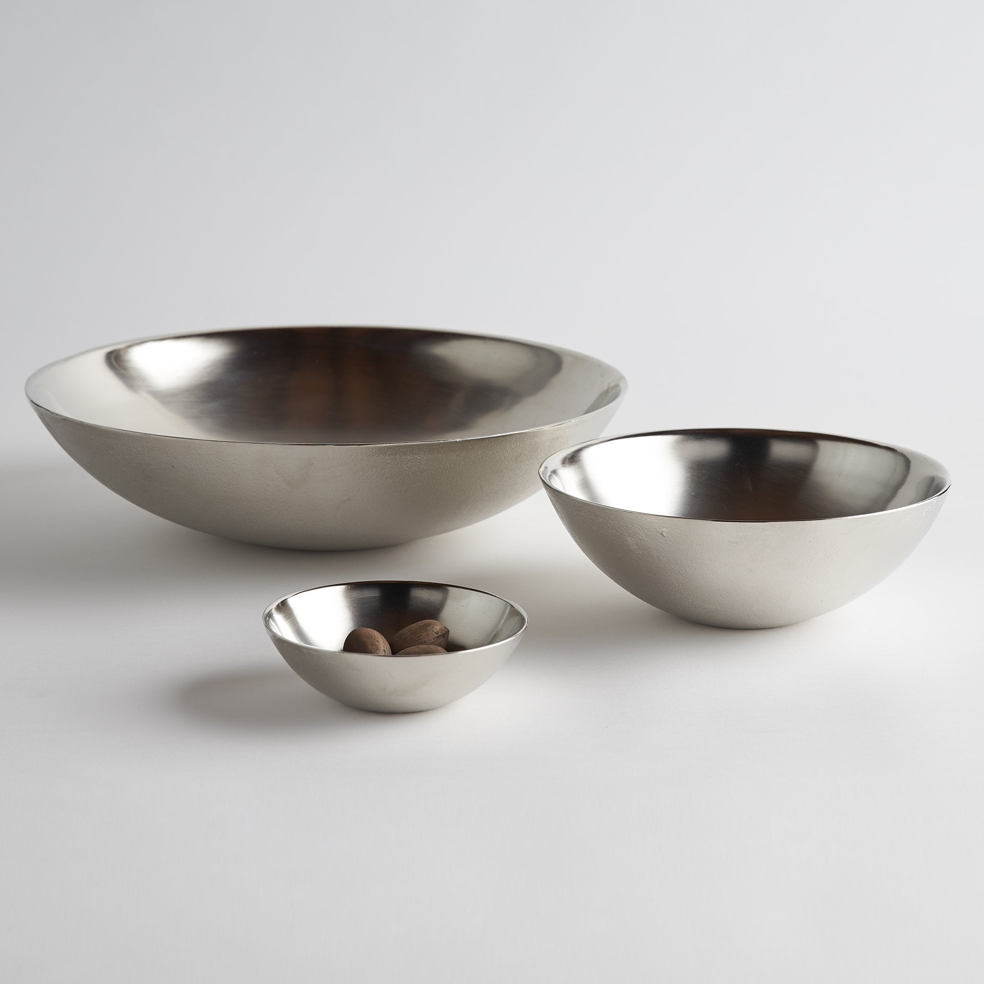 Nickel Bowls (Set of 3)