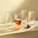 Pebbled Large Glasses (Set of 4)