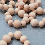 Tallo de Olivo Wooden Spheres Napkin Ring (Set of 4)