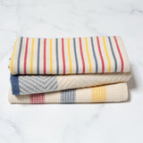 Kitchen Towel Set in Primary Stripe S/3