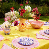 Hand Painted Large Pitcher, Yellow
