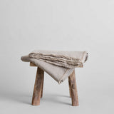 Fringed Linen Tablecloth