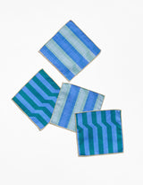 Cocktail Napkins Double Sided Stripe