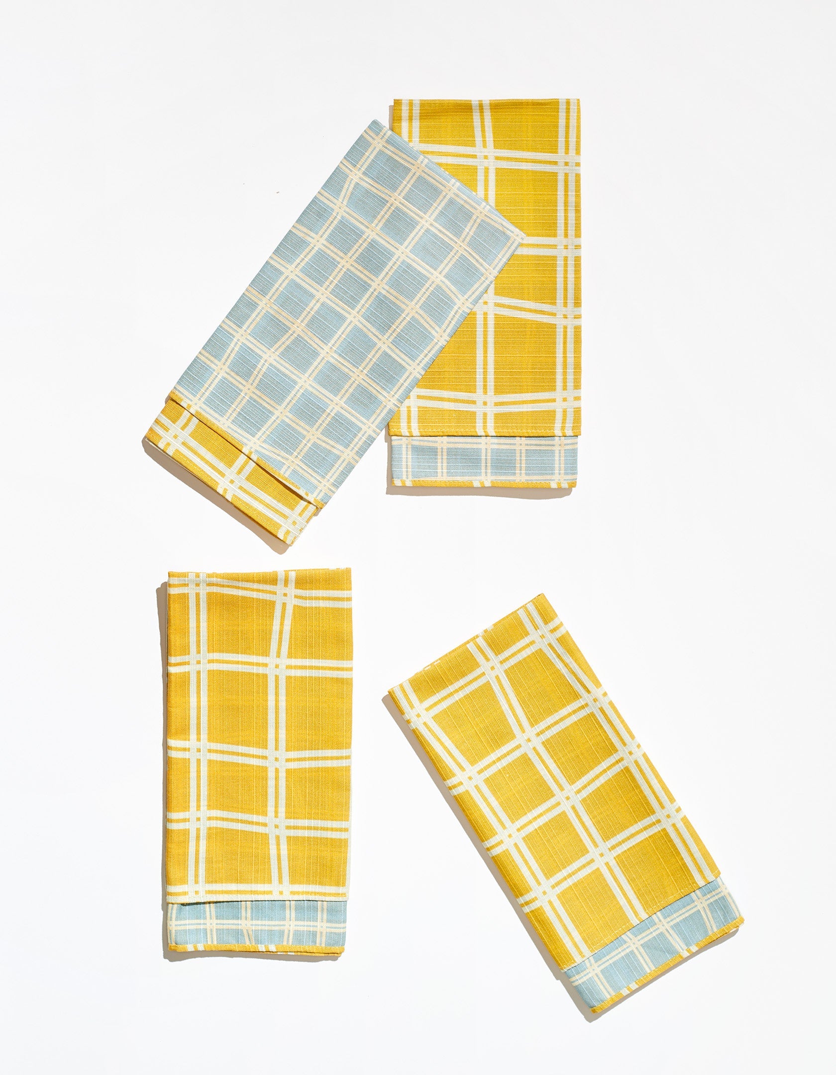 Dinner Napkins Double Sided Grid