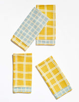 Dinner Napkins Double Sided Grid - High Season