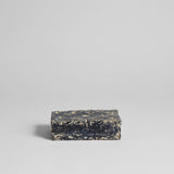 Ceramic Frog Block, Grey Patina