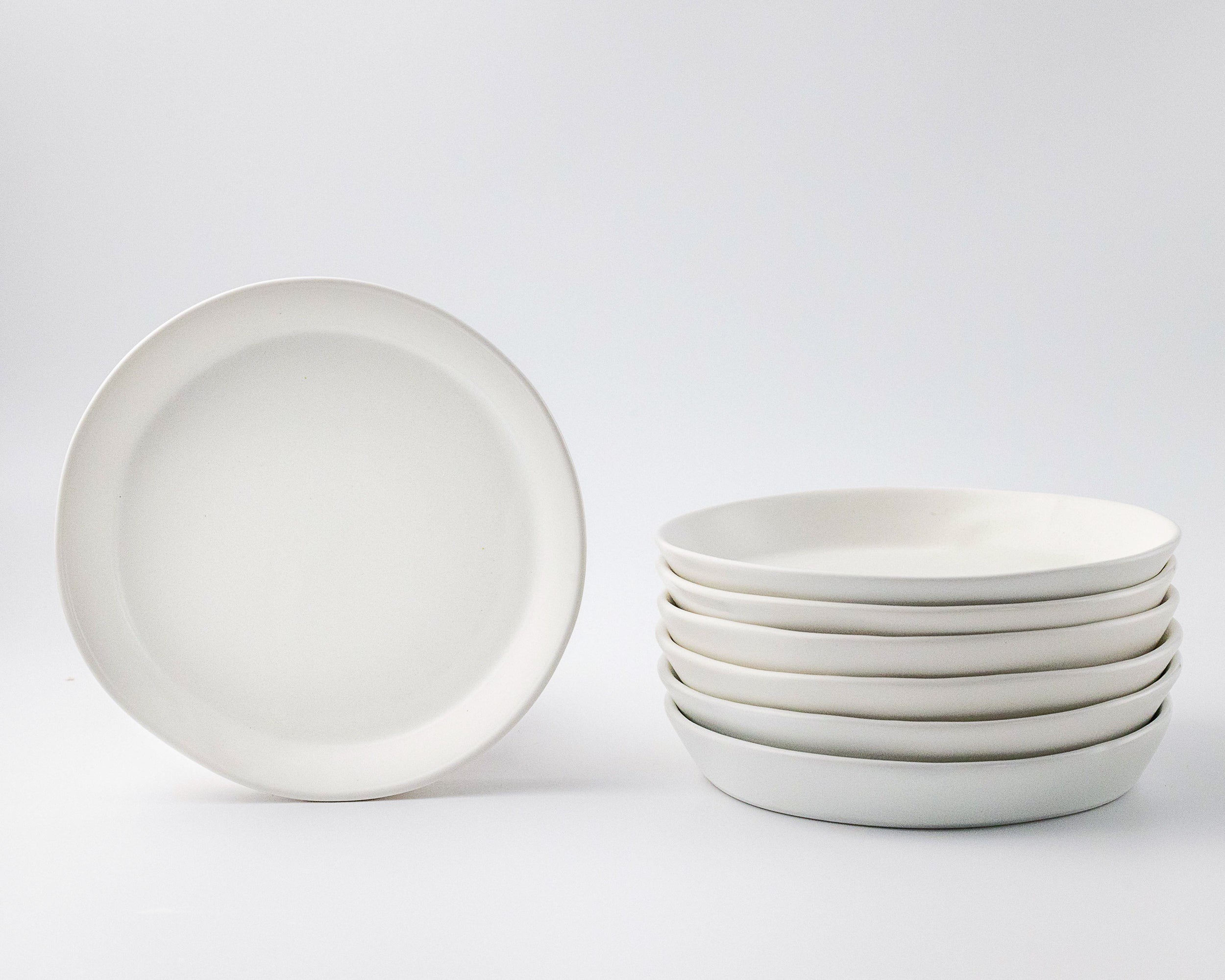 Skali Coupe Salad Plate by Haand