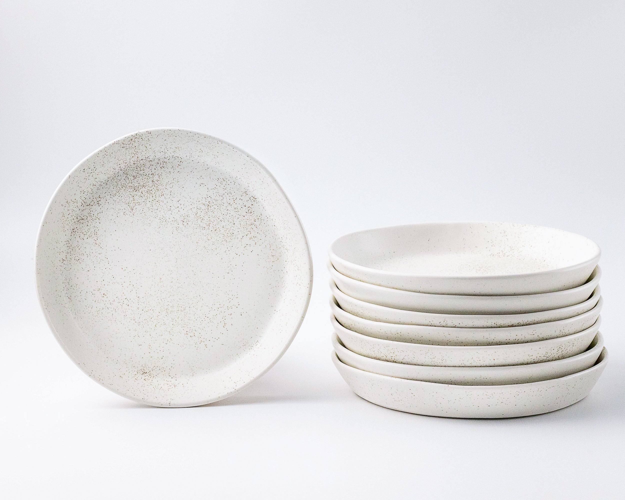 Skali Coupe Salad Plate by Haand