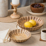 Scallop Serenity Bowl Set in Natural