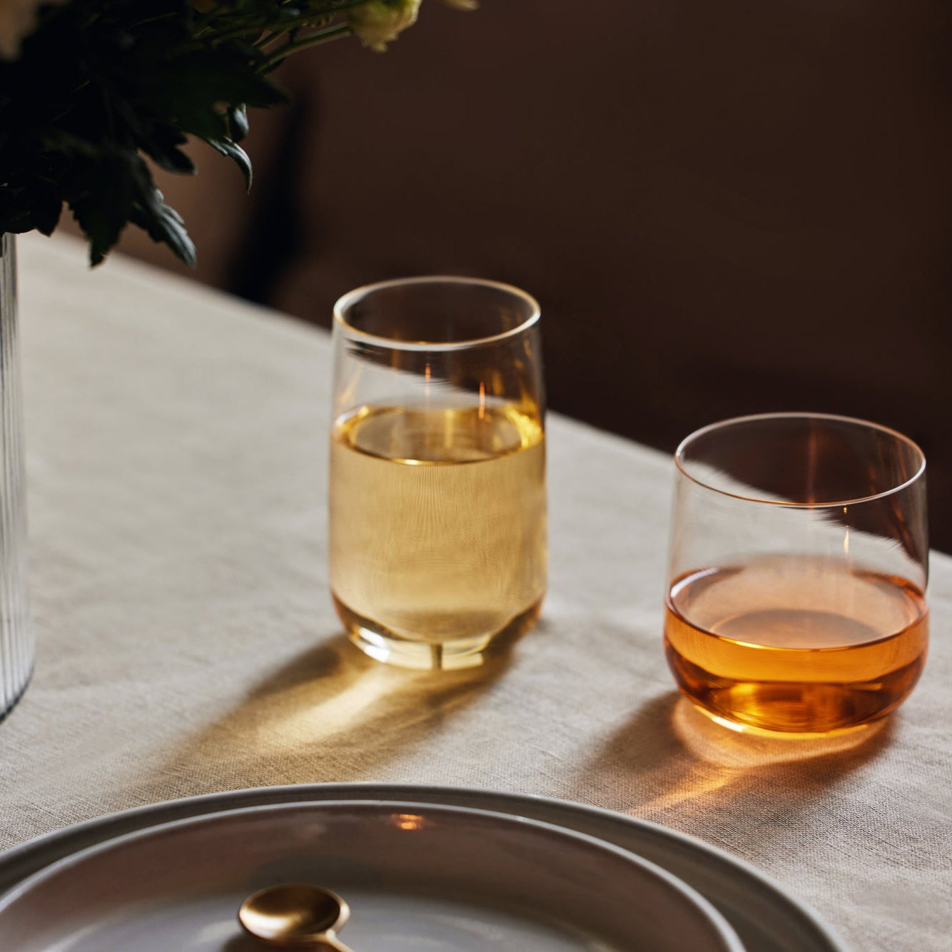 Short Cremini Tumbler Set, S/4