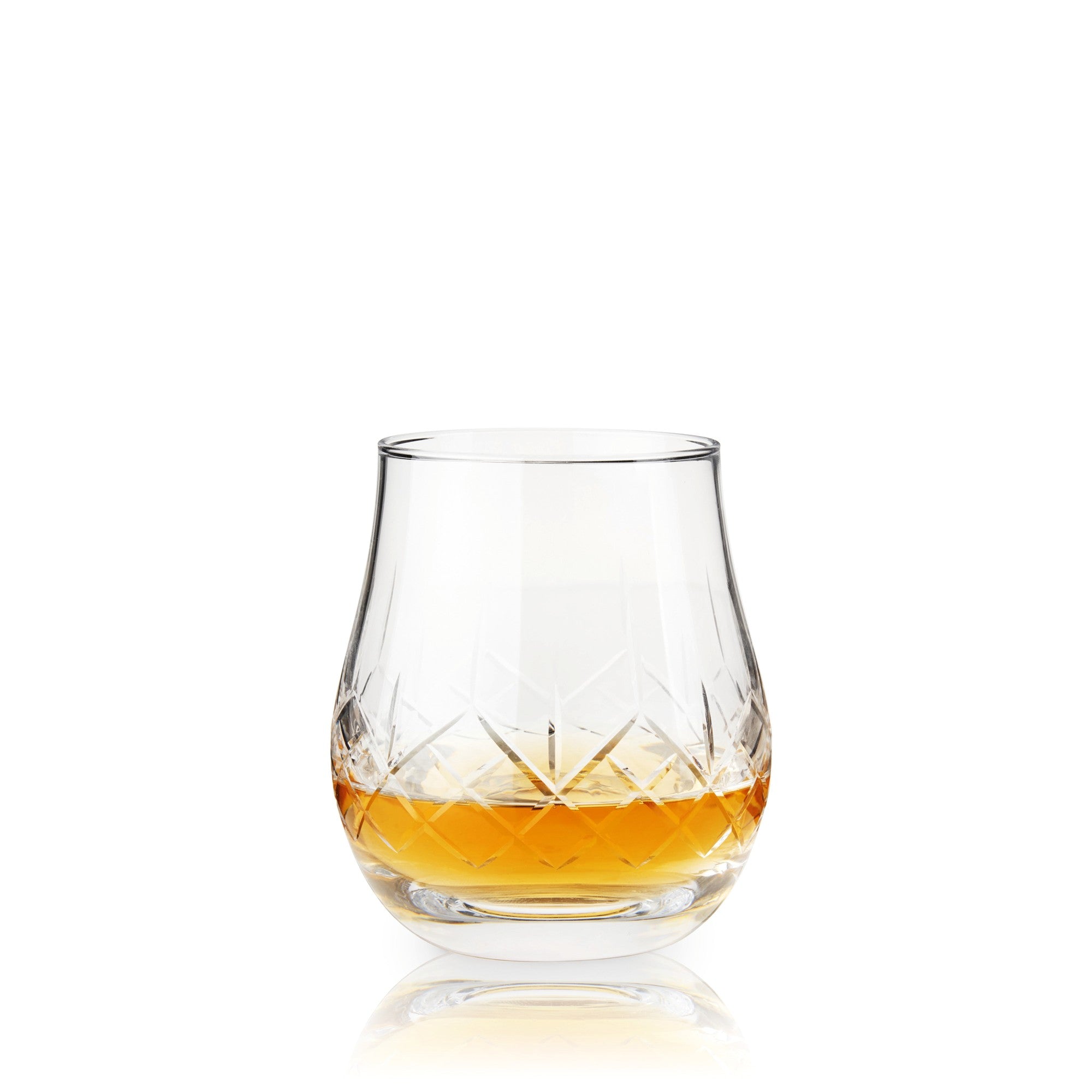 Admiral Crystal Whiskey Heavyweight Glasses, S/2