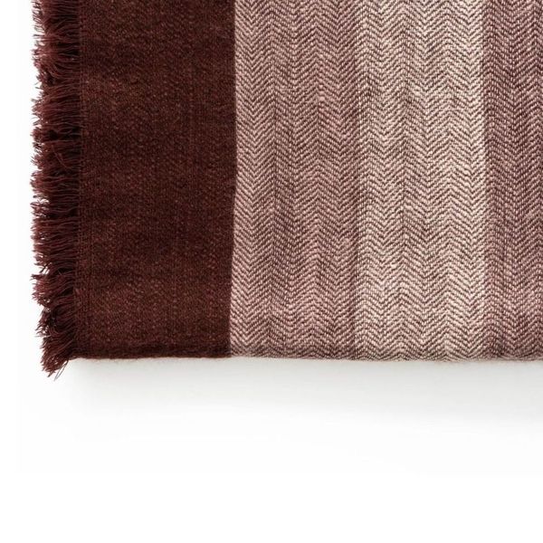 Resin Herringbone Merino Throw