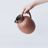 Ball Pitcher in Terracotta Chocolate
