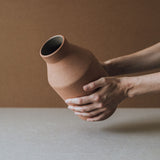 Tibor Vase in Terracotta Chocolate