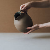 Ball Pitcher in Terracotta Chocolate