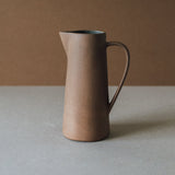 Tall Pitcher in Terracotta Chocolate