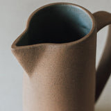 Tall Pitcher in Terracotta Chocolate
