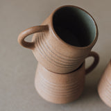 Anillo Mug in Terracotta Chocolate (Set of 4)
