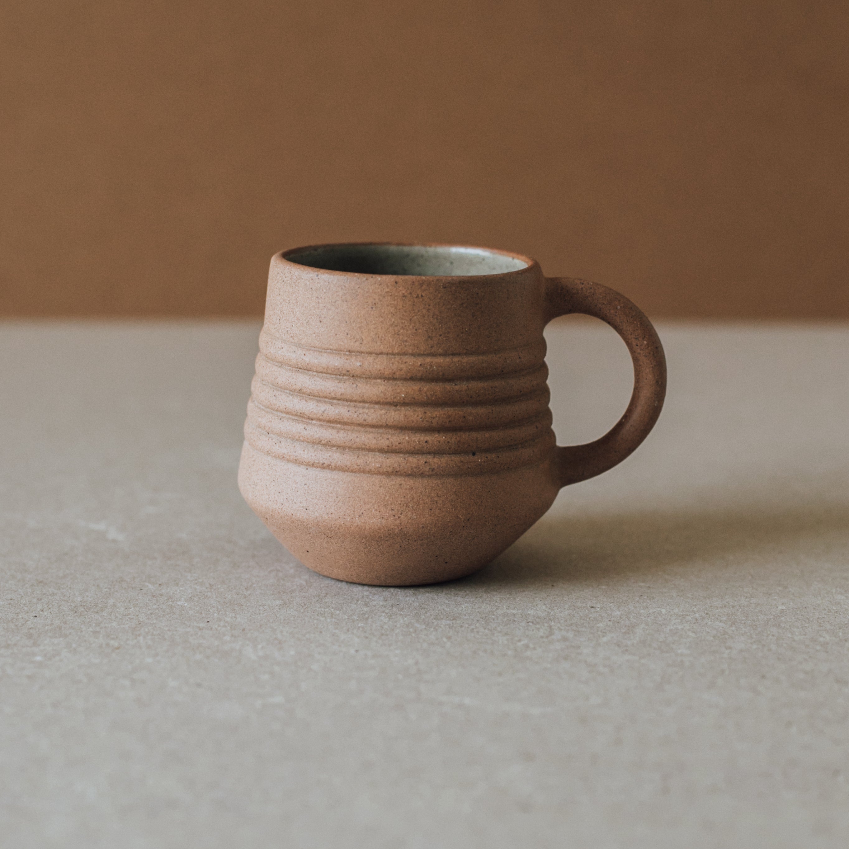 Anillo Mug in Terracotta Chocolate (Set of 4)