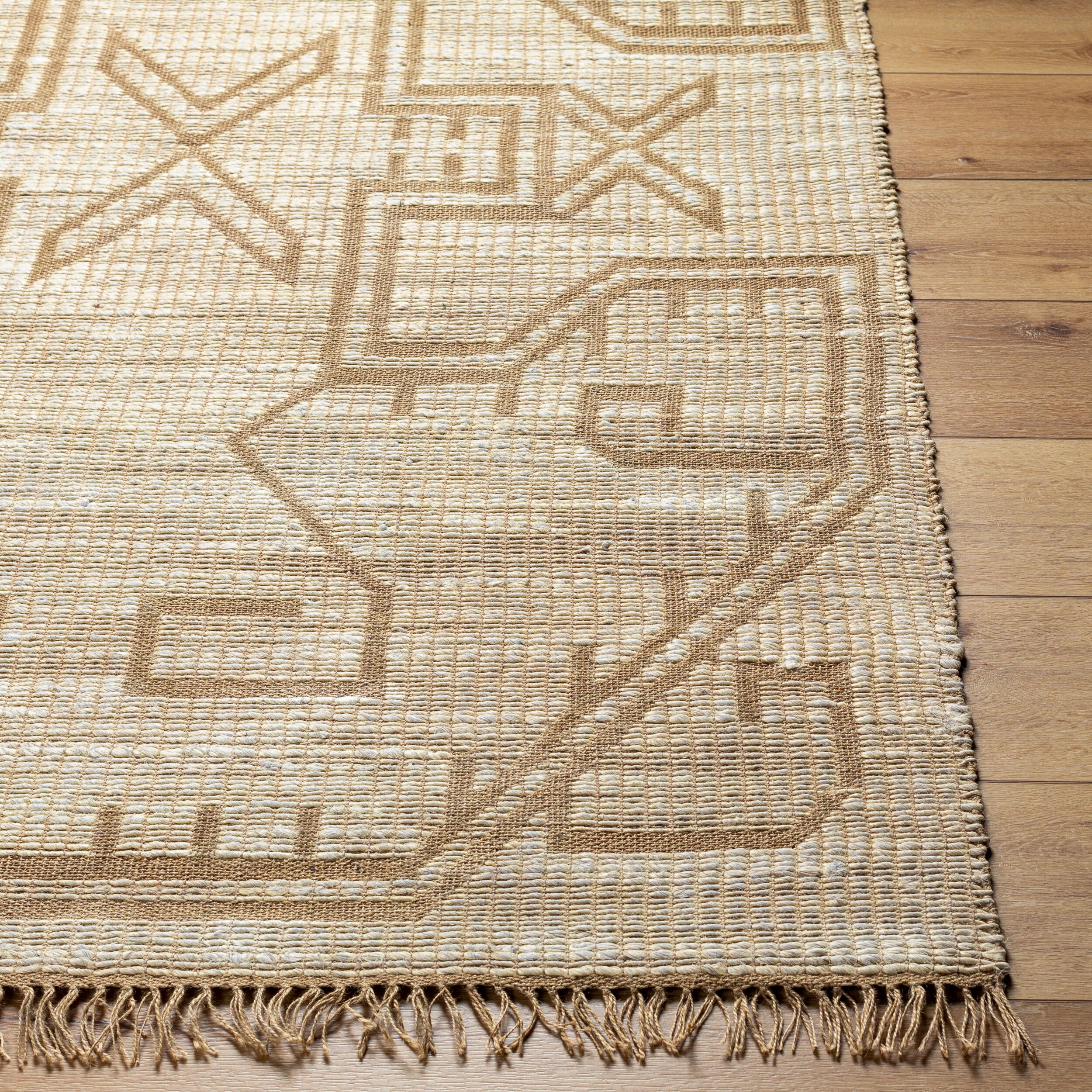 Alex Handmade Jute Pattern Rug