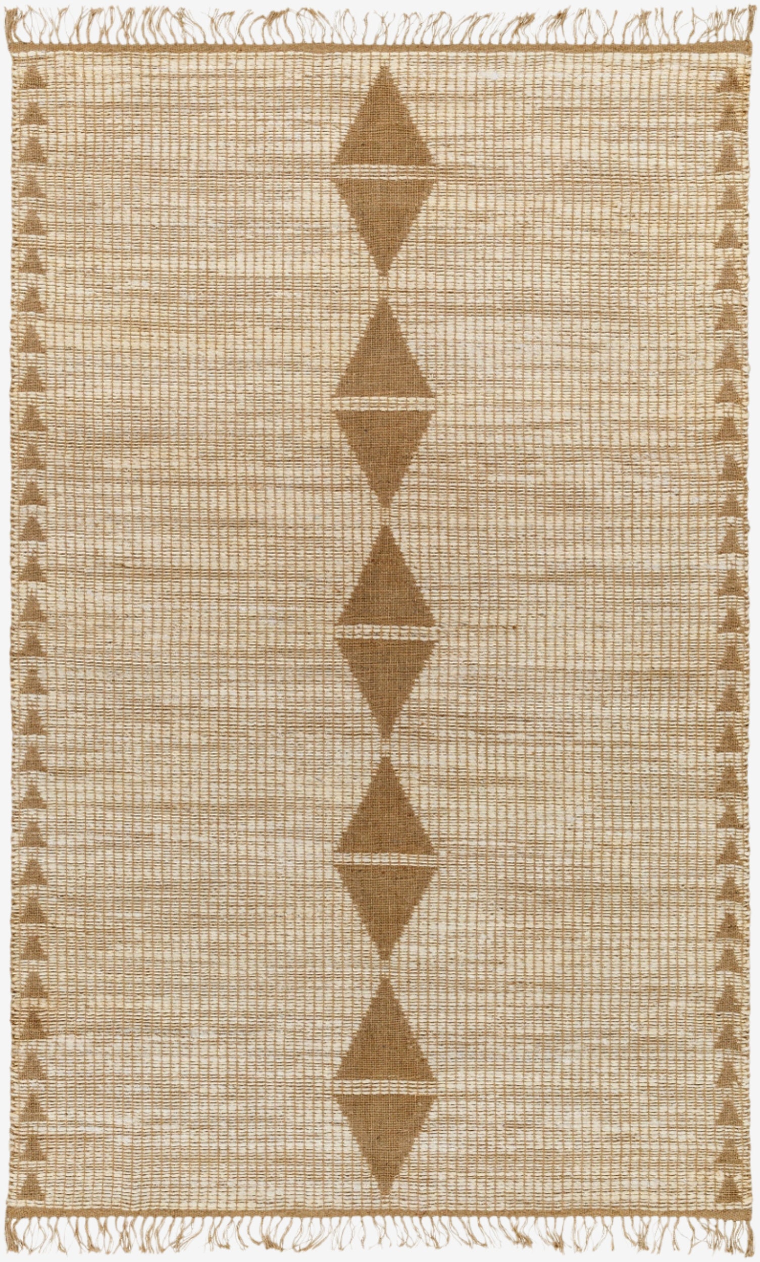 Alex Handmade Jute Triangle Rug
