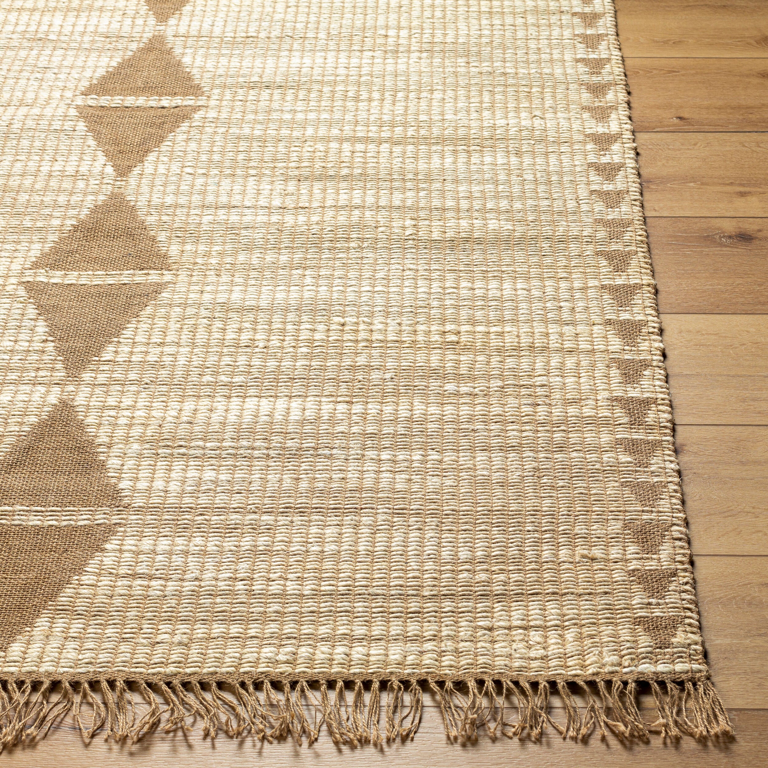 Alex Handmade Jute Triangle Rug