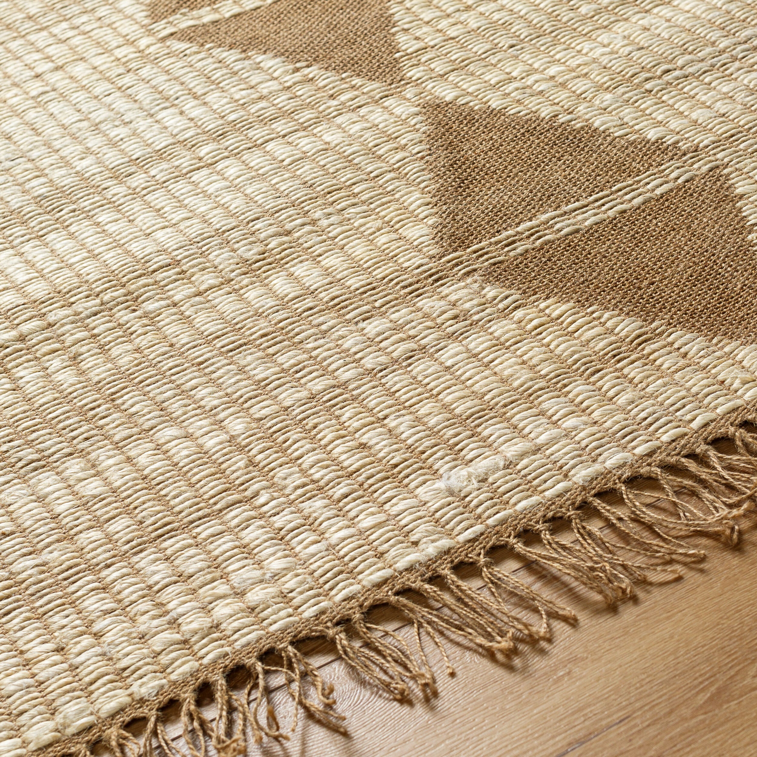 Alex Handmade Jute Triangle Rug