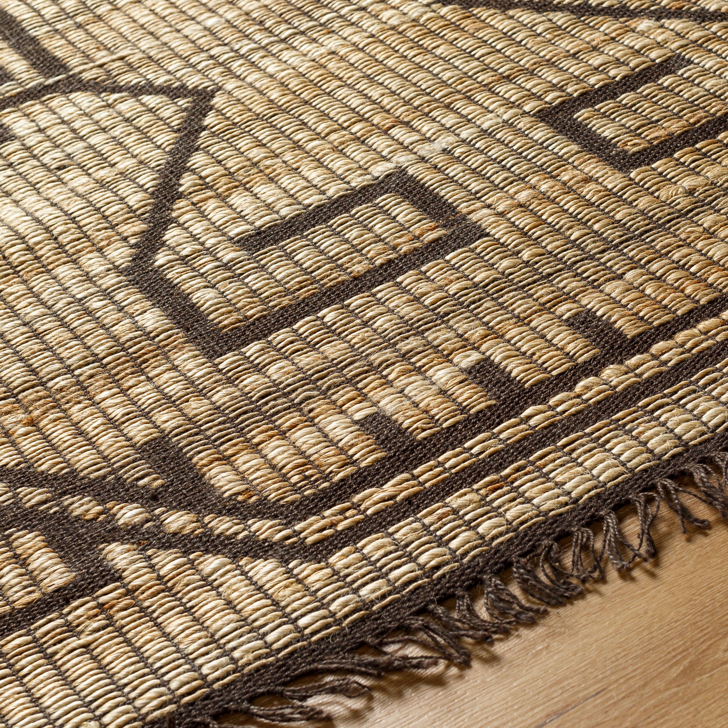 Alex Handmade Jute Pattern Rug